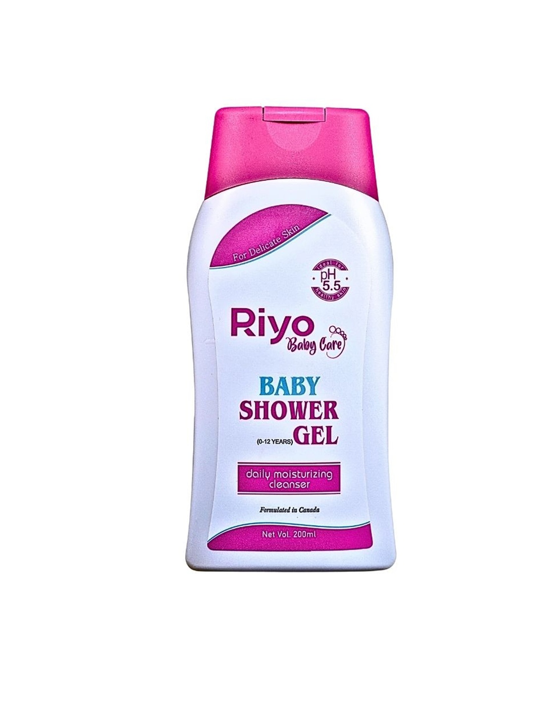 

Riyo Herbs Baby Care Baby Shower Gel - 200ml, Pink