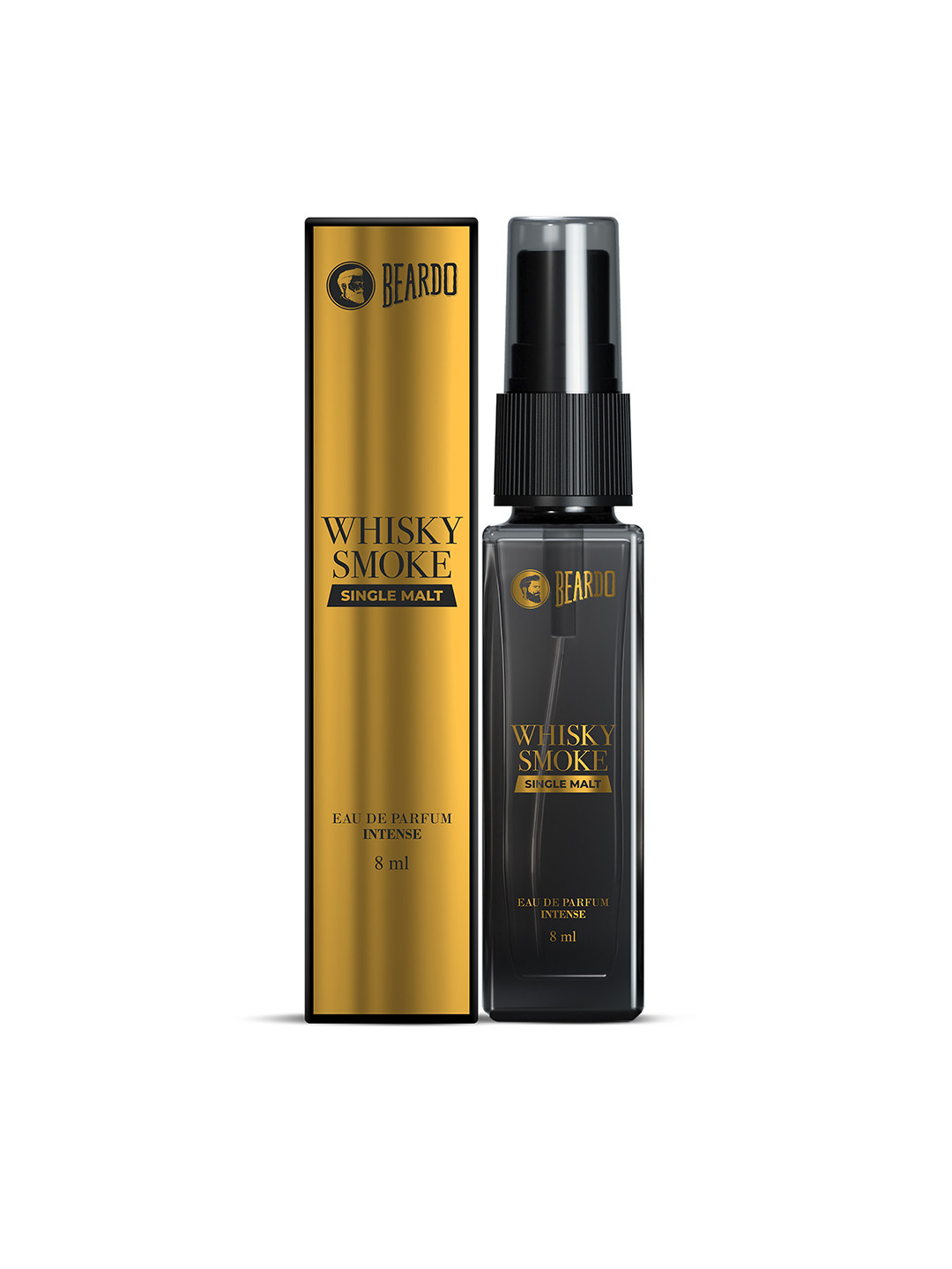 

BEARDO Men Whisky Smoke Single Malt Long-Lasting Eau de Parfum Intense - 30g (8ml), Black