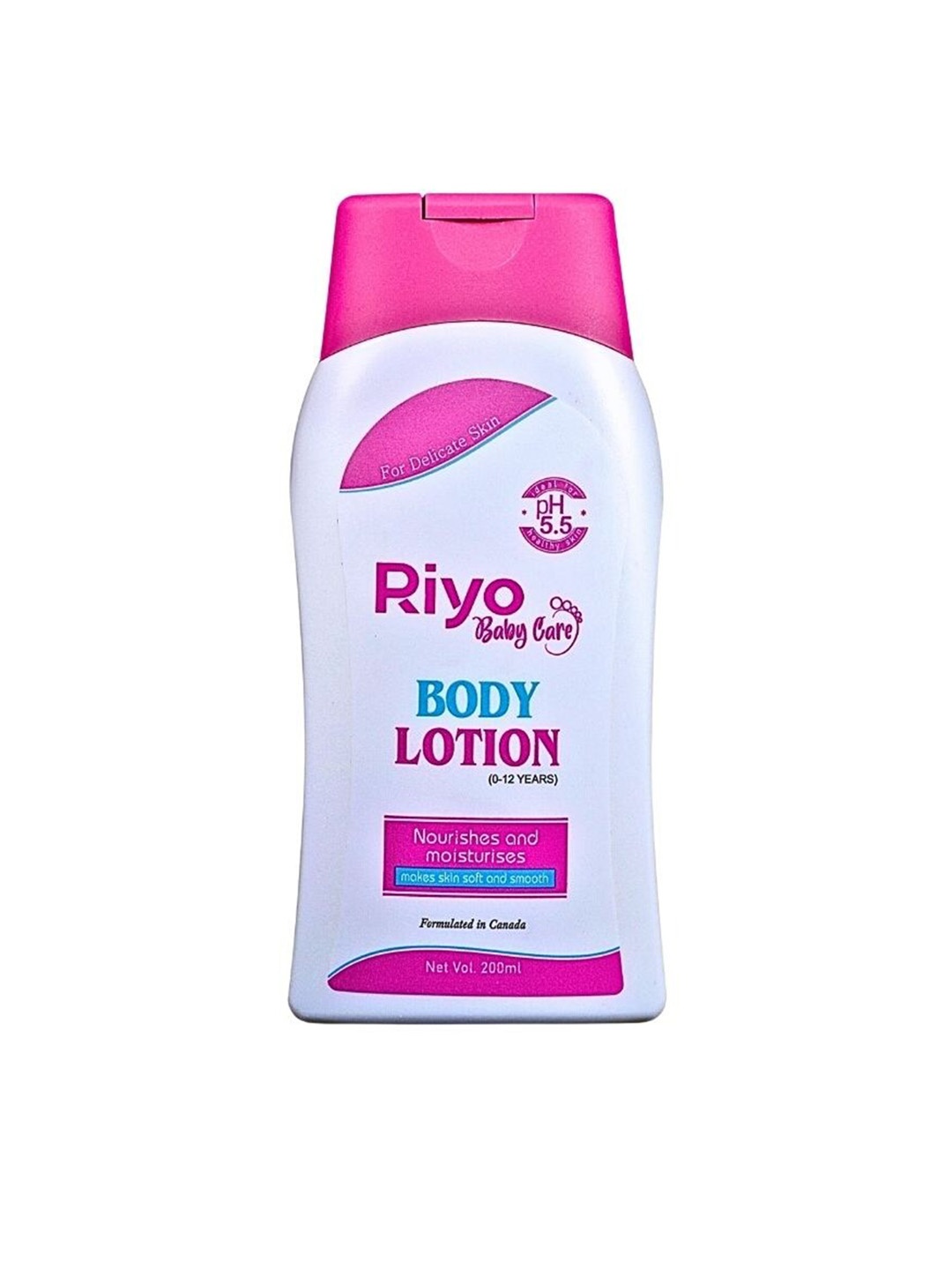 

Riyo Herbs Baby Care Baby Body Lotion - 200ml, Pink