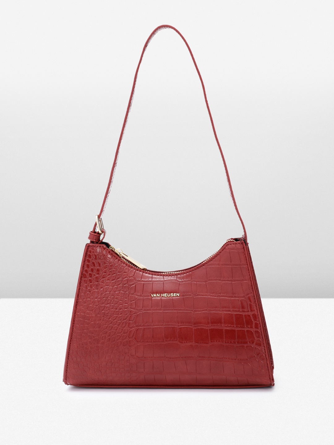 

Van Heusen Textured Hobo Bag, Maroon