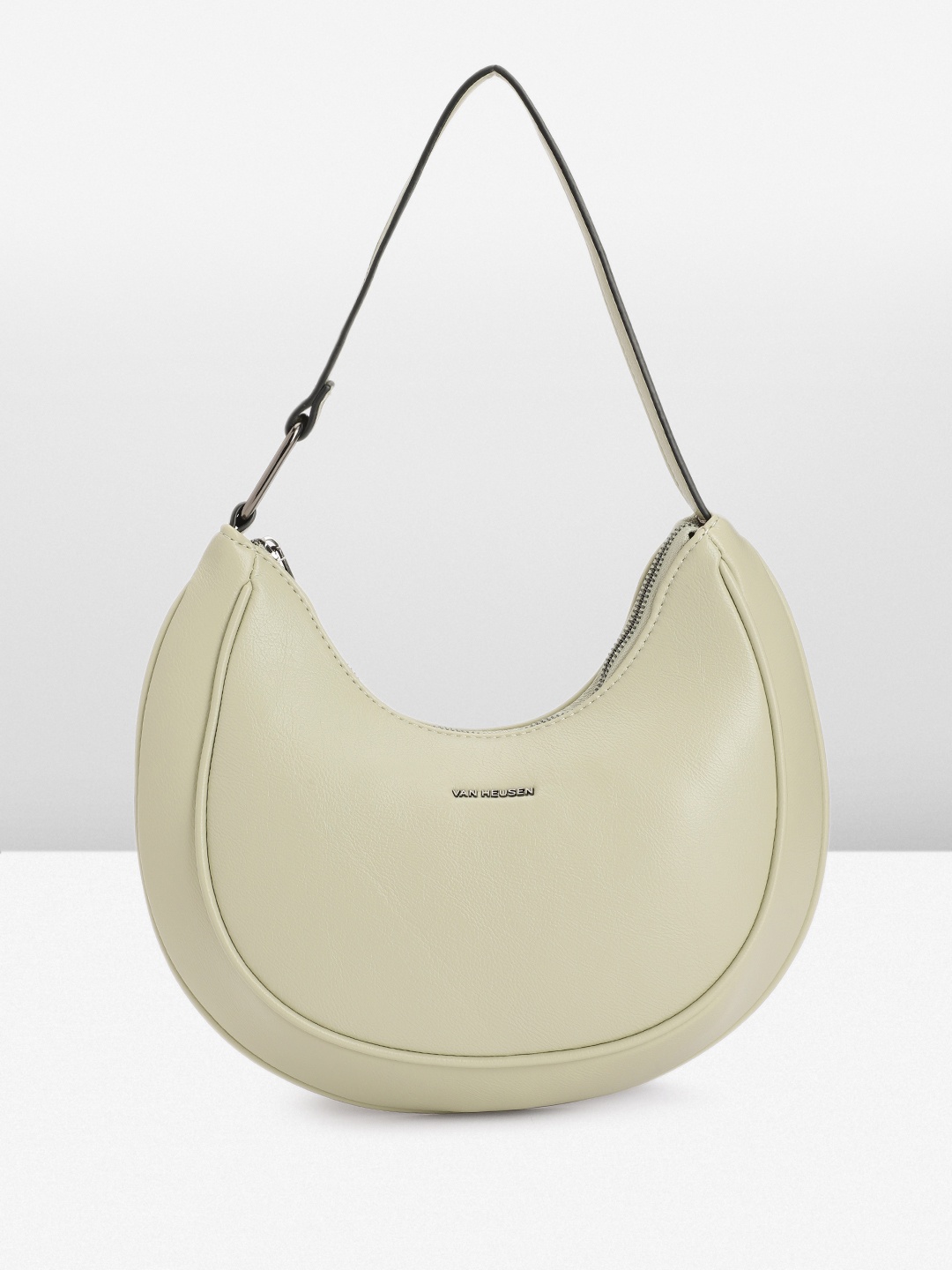 

Van Heusen Women Solid Hobo Bag, Green