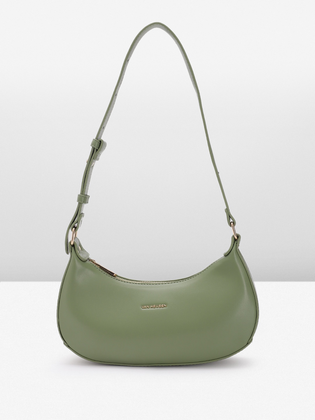 

Van Heusen Solid Hobo Bag, Green