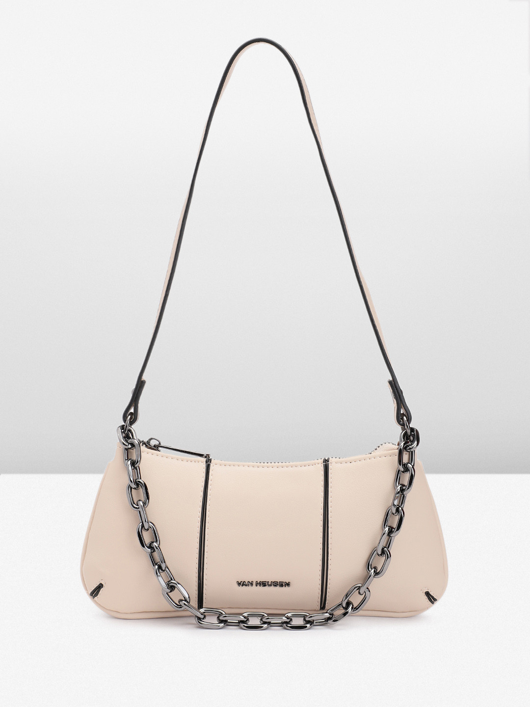 

Van Heusen Structured Shoulder Bag, Beige