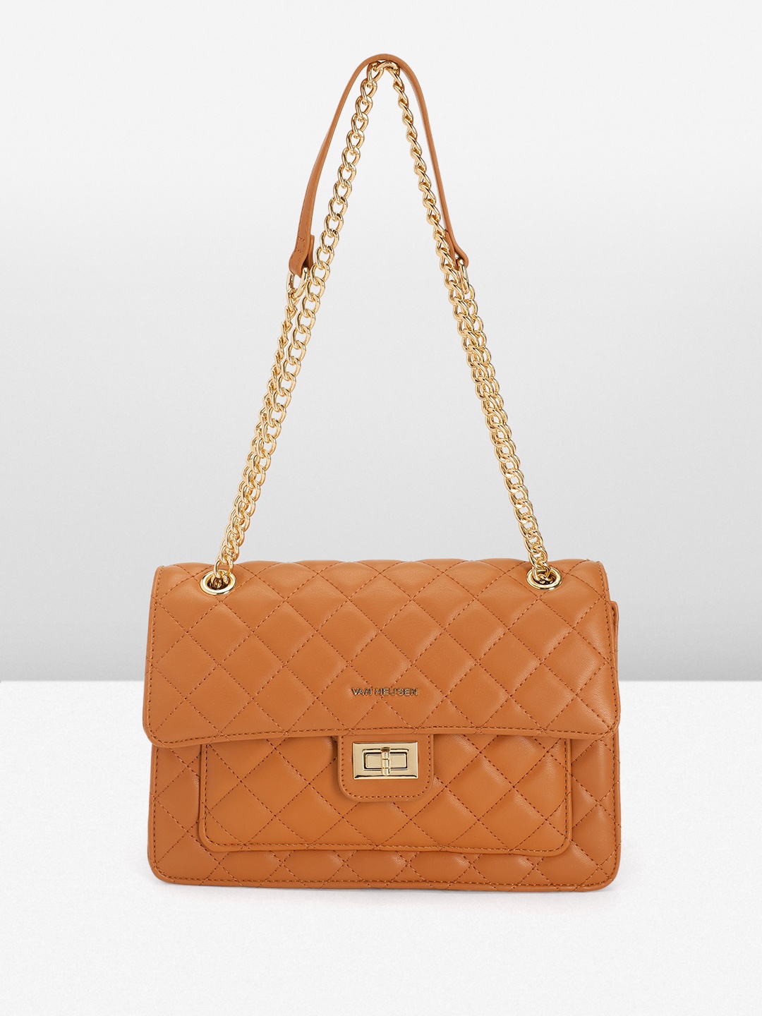 

Van Heusen Women Quilted Shoulder Bag, Tan