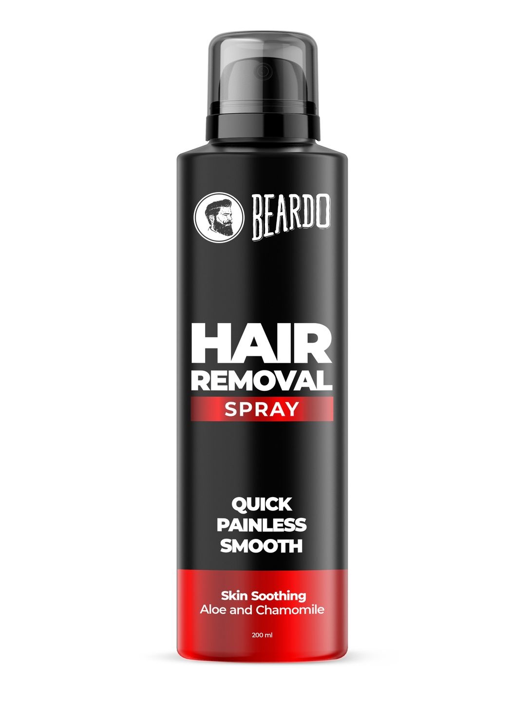 

BEARDO Men Hair Removal Spray - 200ml, Black