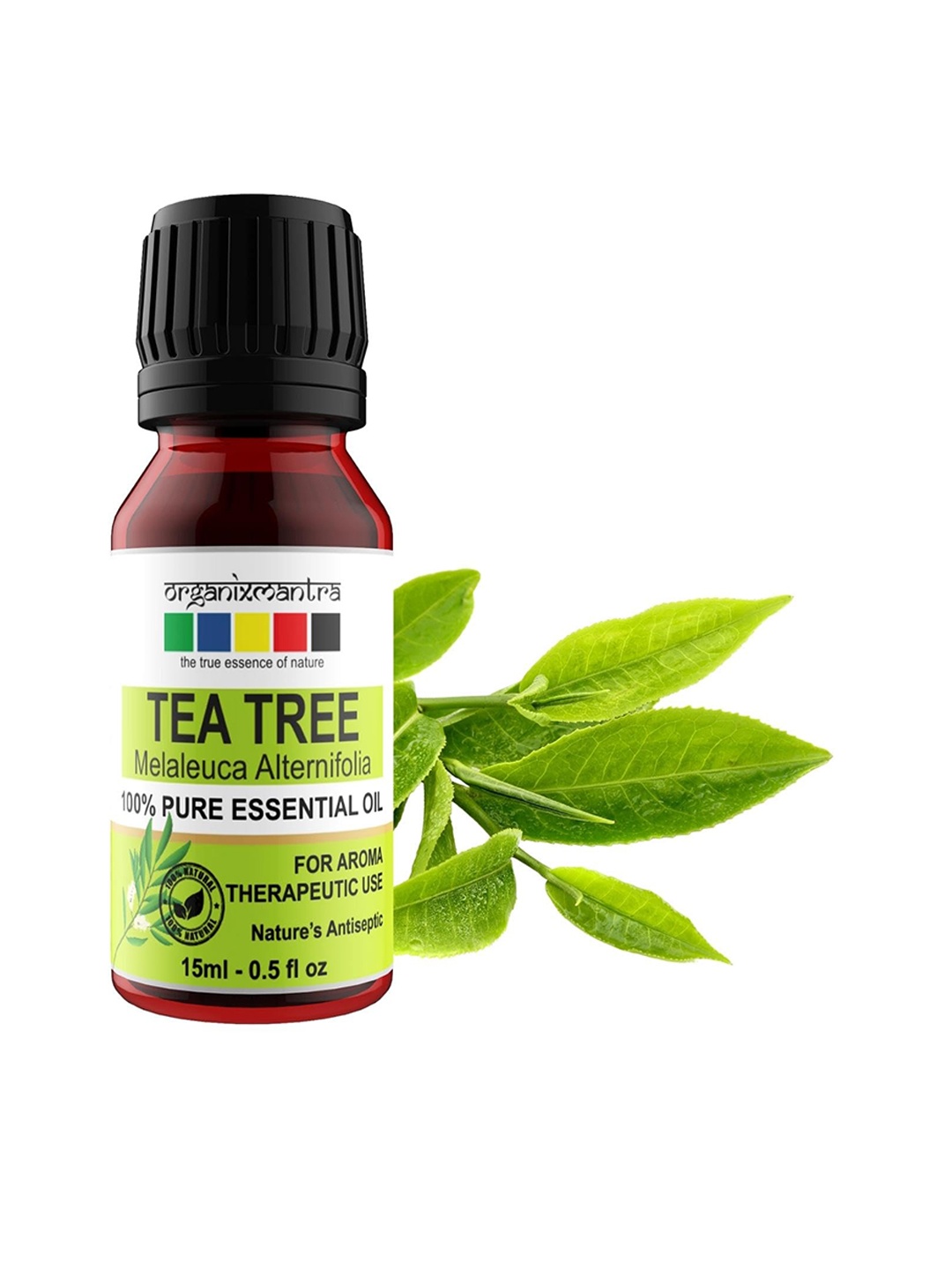 

Organix Mantra Pure & Natural Tea Tree Essential Oil 15 ml, Green