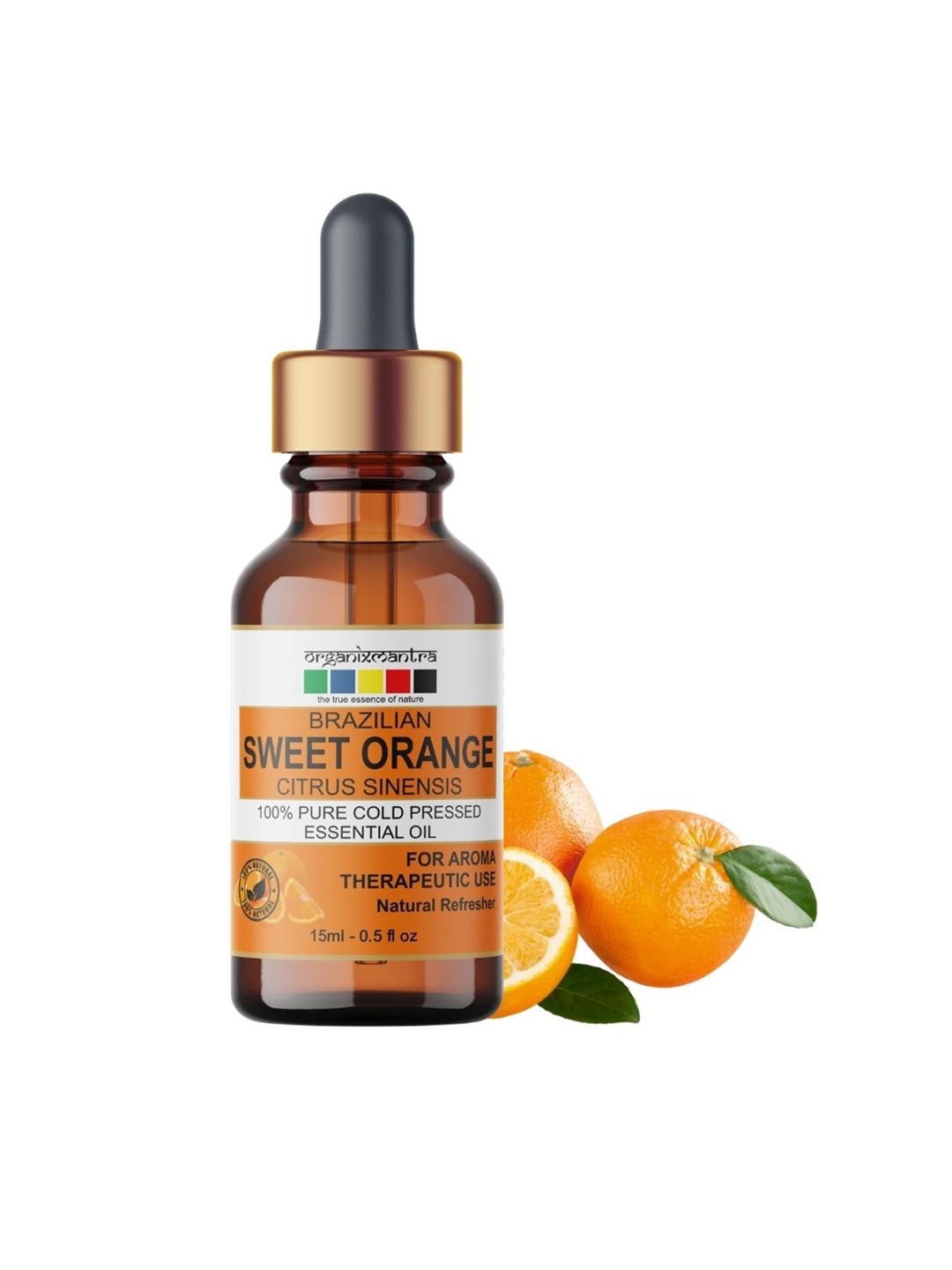 

Organix Mantra Pure Cold Pressed Sweet Orange Essential Oil - 15 ml