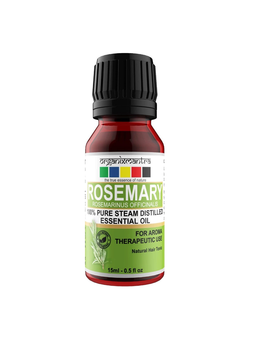 

Organix Mantra Pure Steam Distilled Rosemary Essential Oil - 15 ml, Green