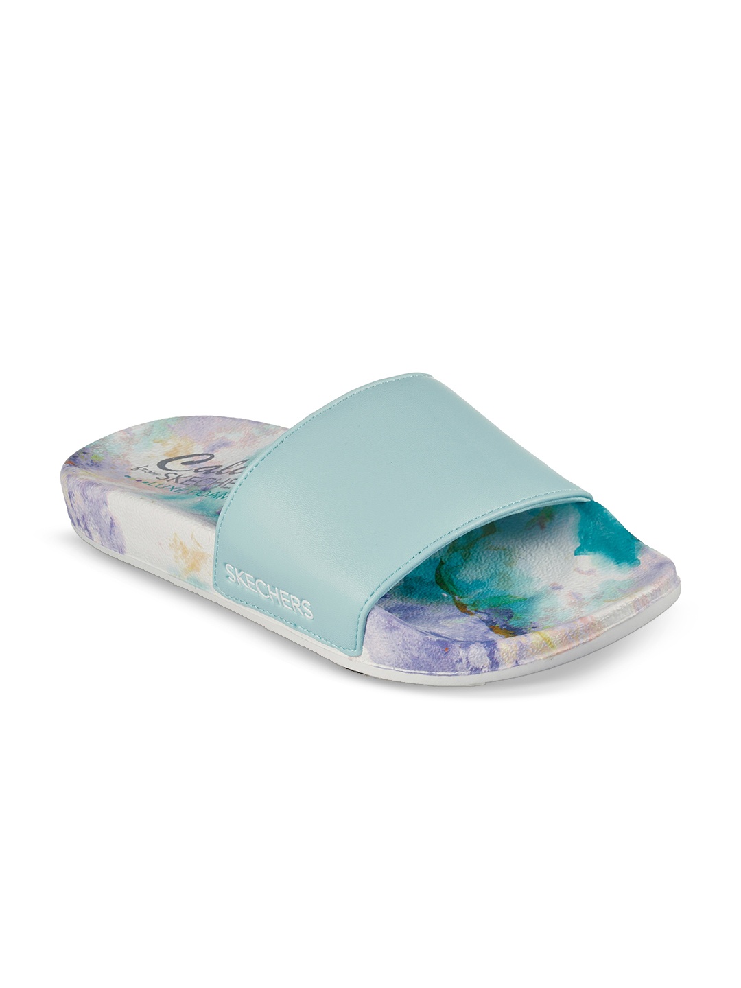 

Skechers Women POP UPS - TRUE COLORS Sliders, Blue