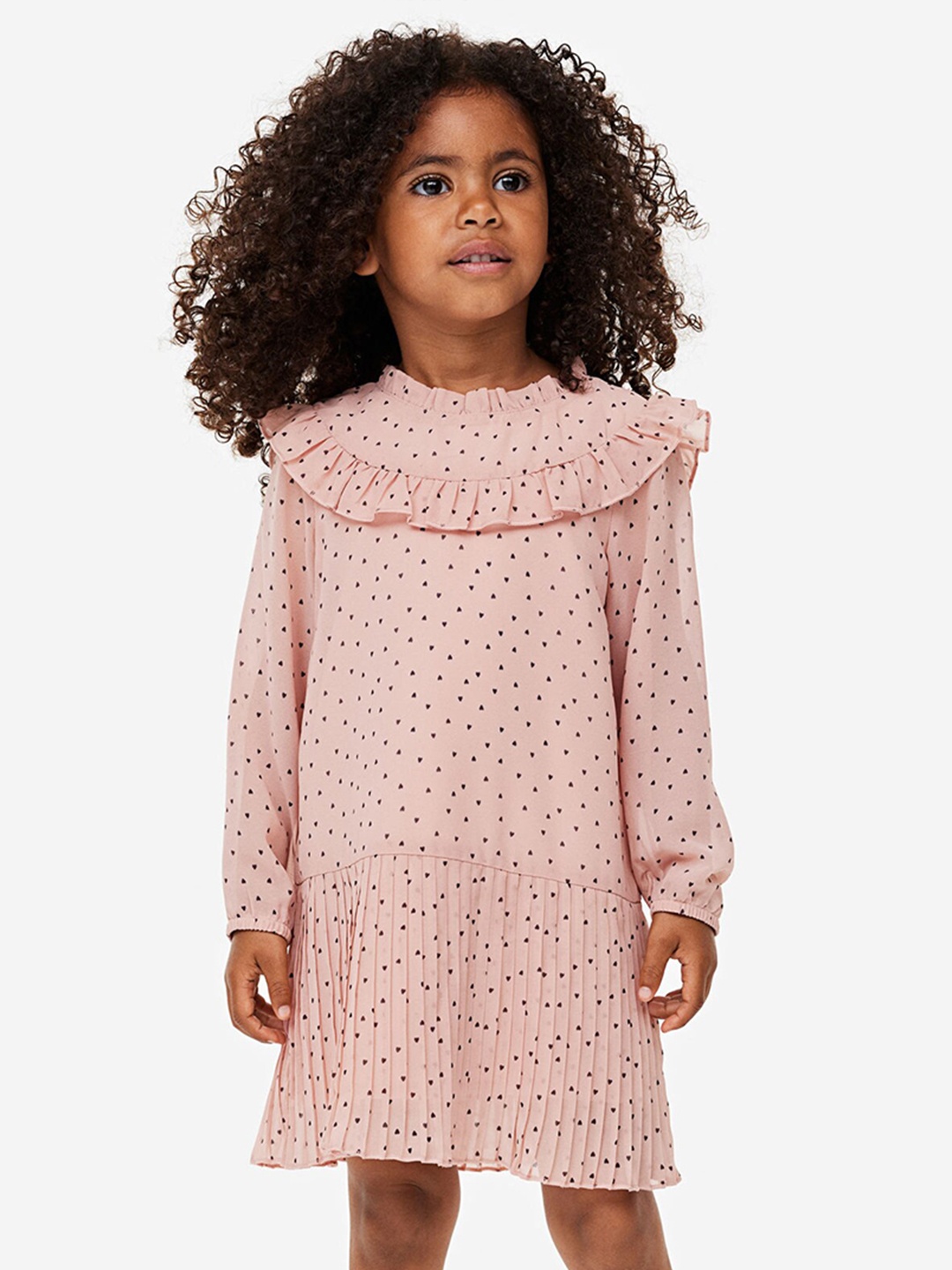 

H&M Girls Chiffon Dress, Pink