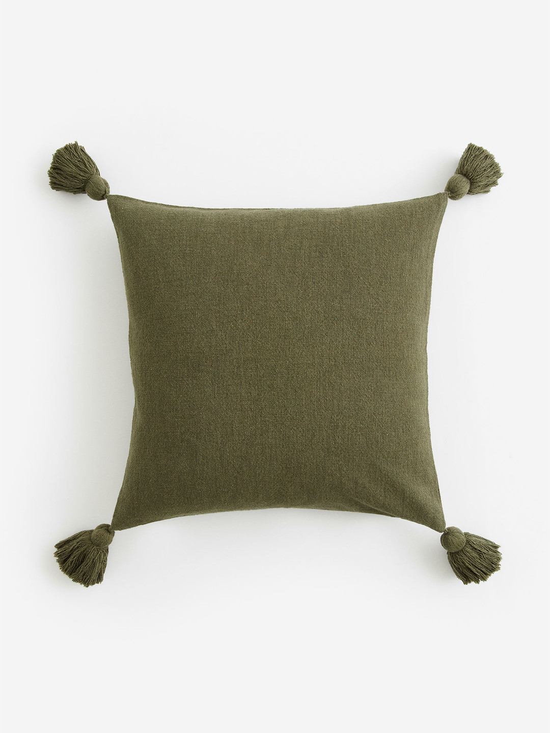 

H&M Green Tasselled Cushion Covers