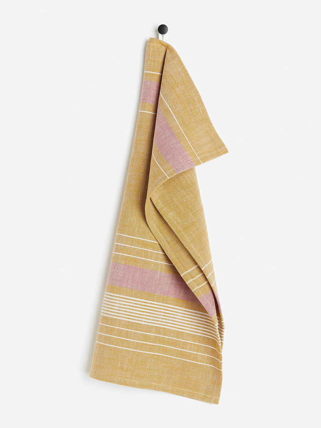 

H&M Beige & Pink Cotton Tea Towel