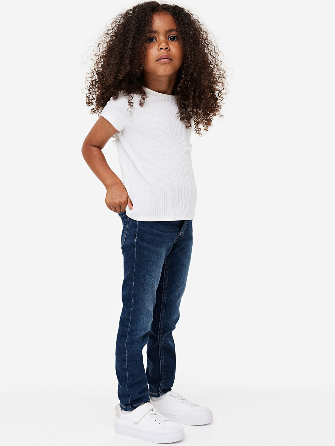 

H&M Girls Super Soft Skinny Fit Jeans, Blue