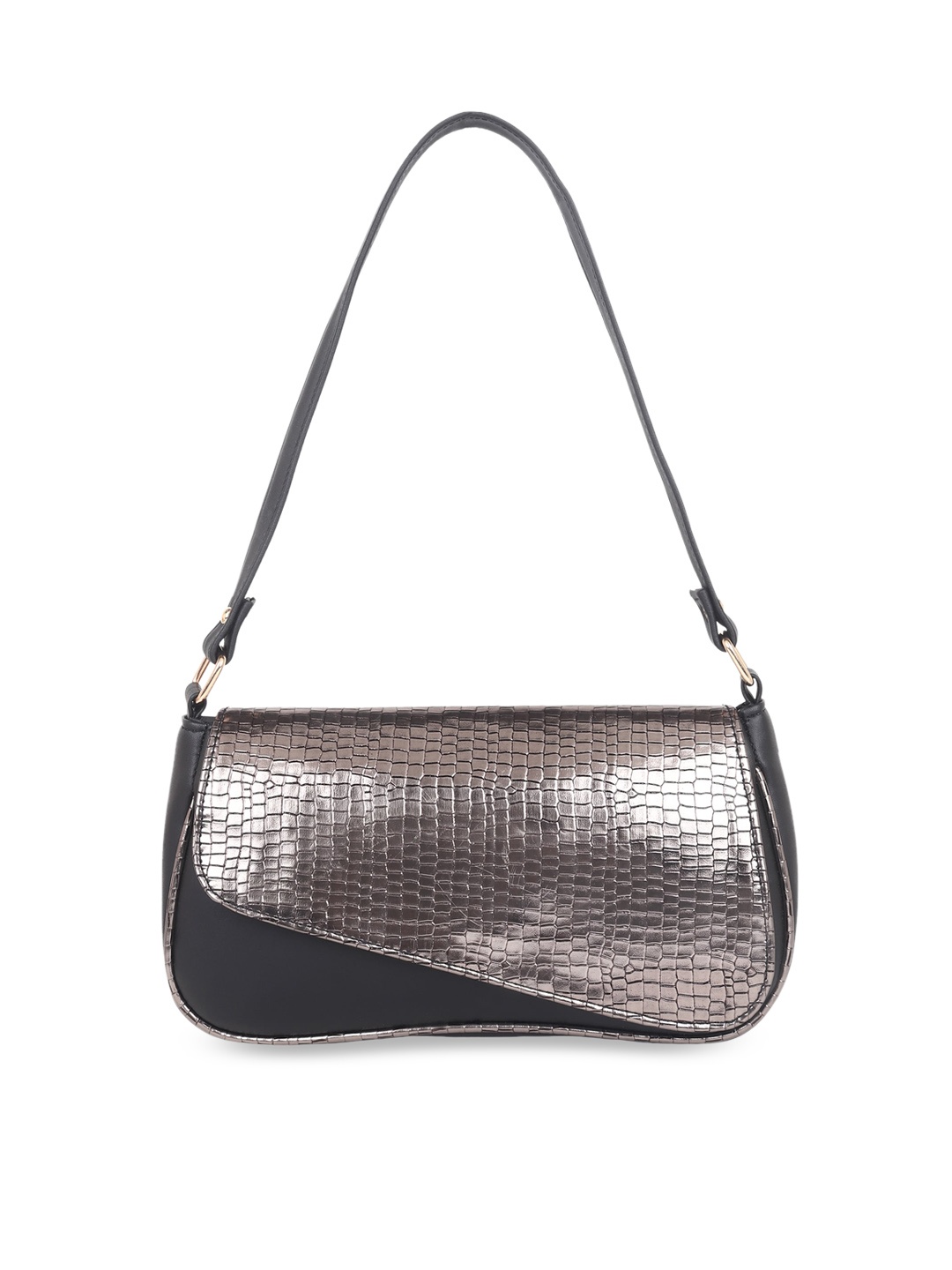 

Mast & Harbour Textured Structured Handheld Bag, Black