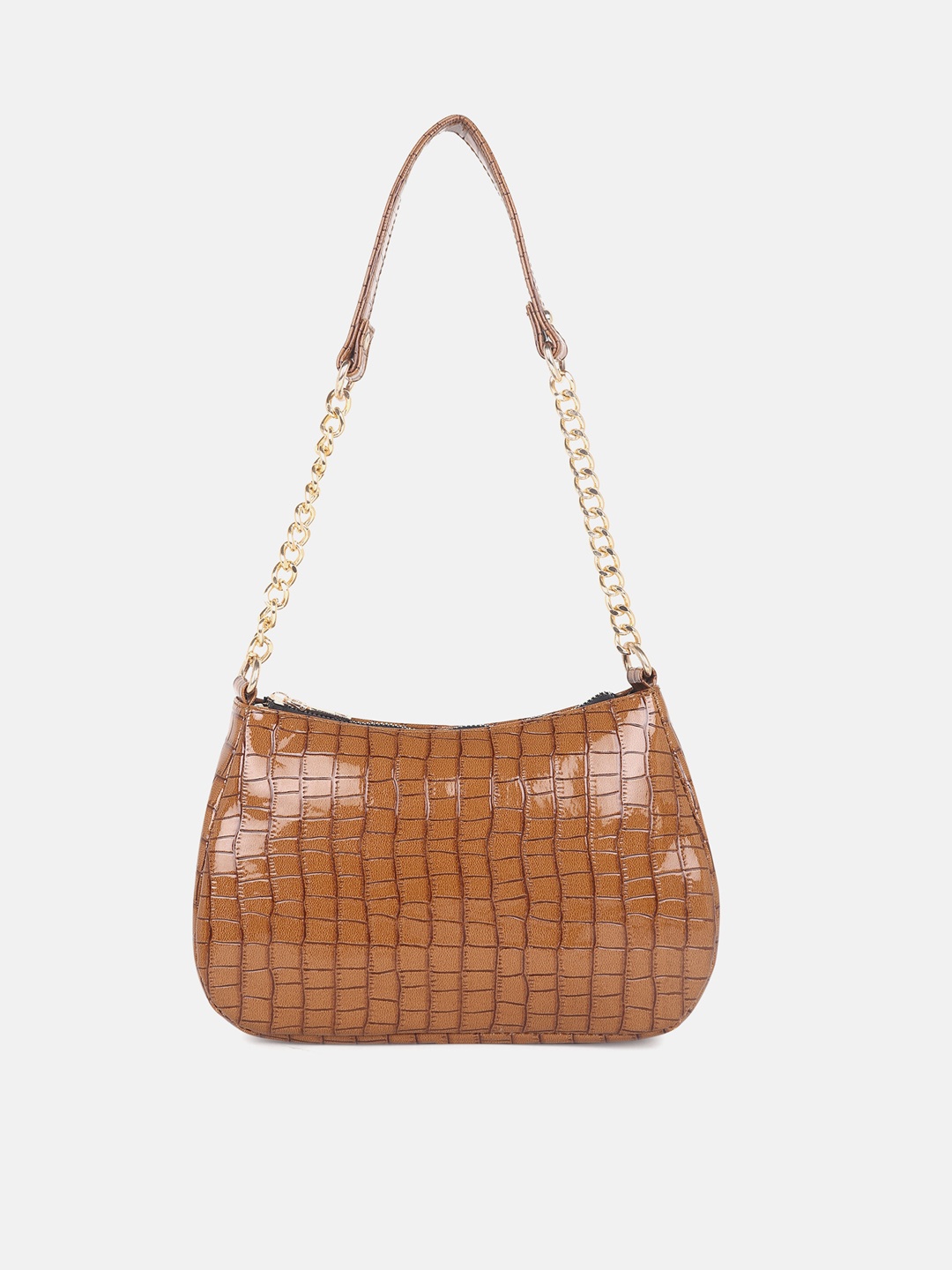 

Mast & Harbour Textured Structured Sling Bag, Brown