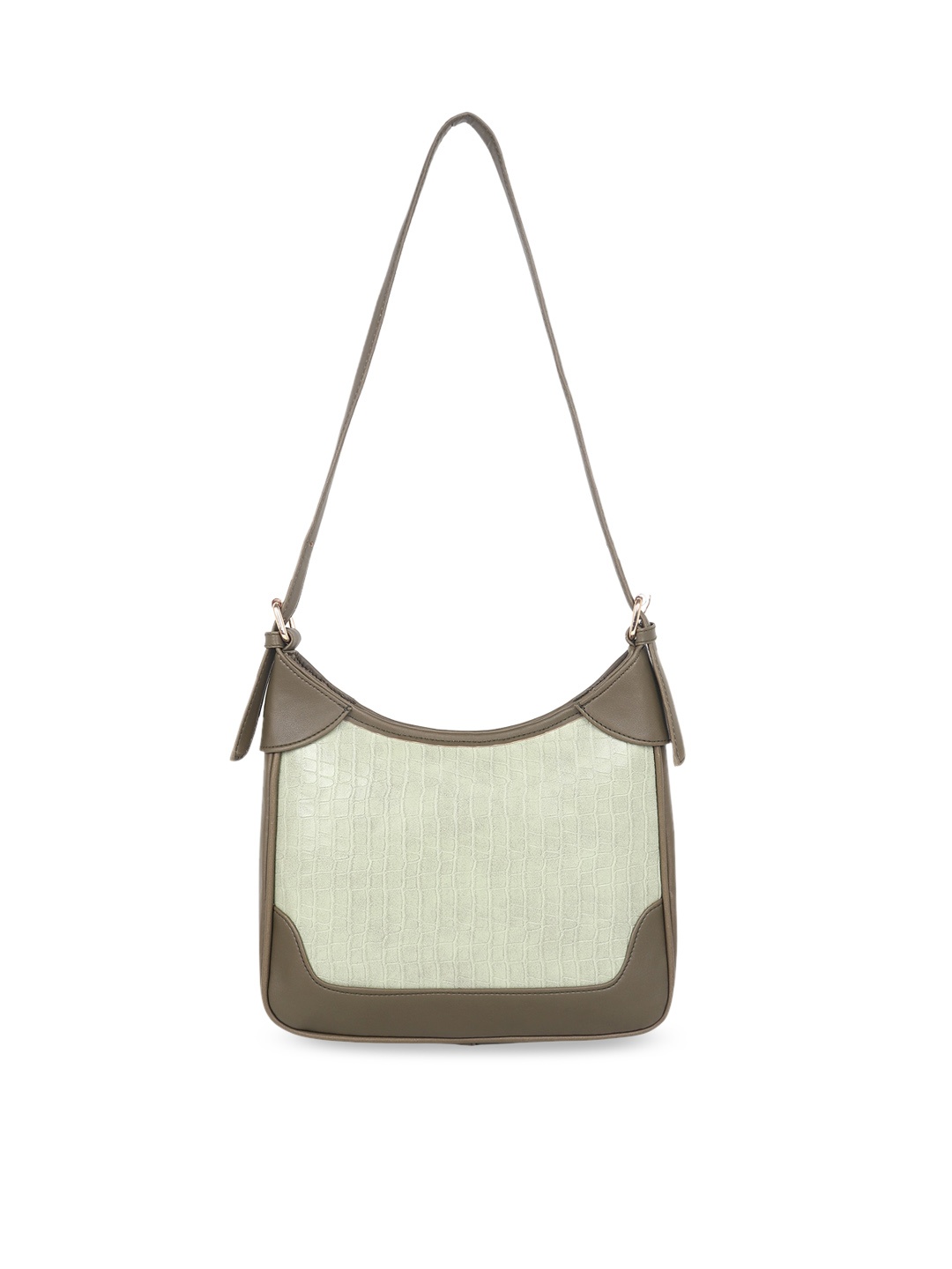 

Mast & Harbour Textured Structured Sling Bag, Green