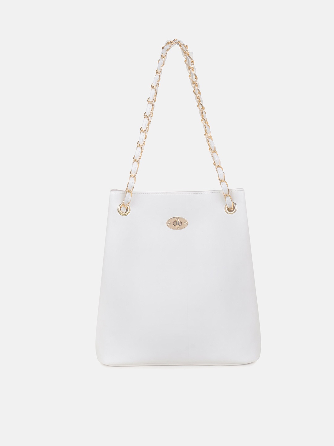 

Mast & Harbour Structured Shoulder Bag, White