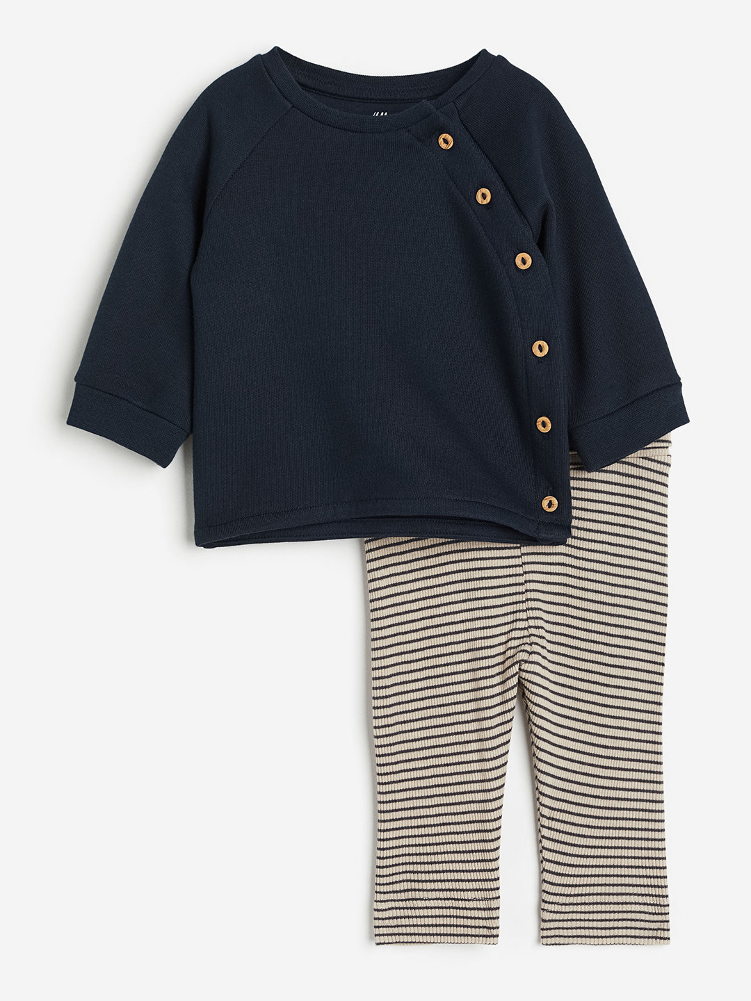 

H&M Boys 2-Piece Cotton Set, Blue