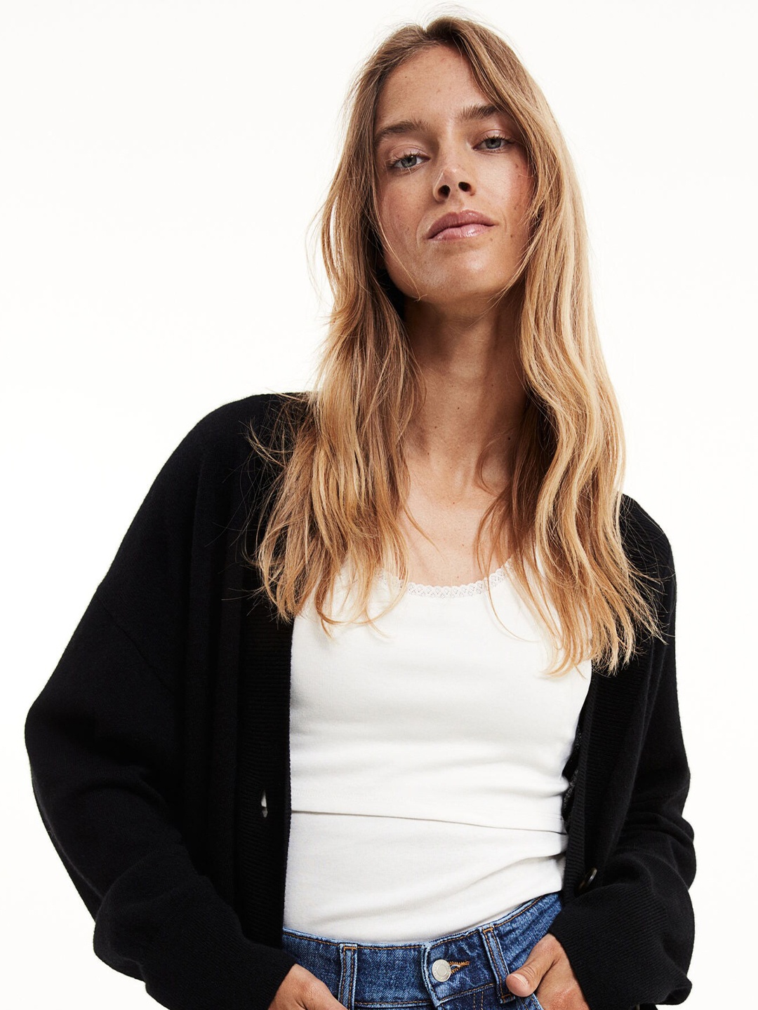 

H&M MAMA Nursing Vest Top, White