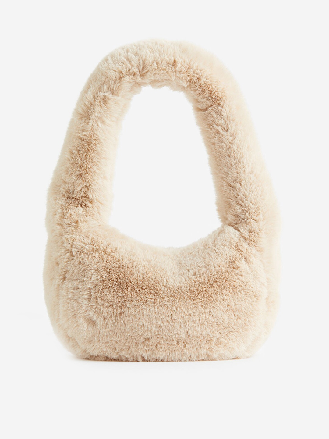

H&M Girls Fluffy Shoulder Bags, Beige