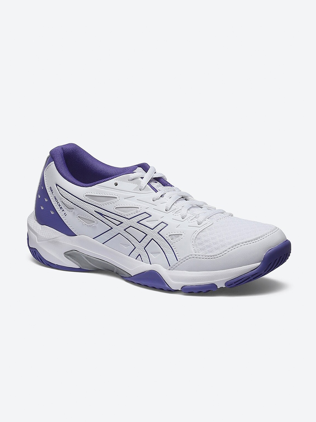 

ASICS Women GEL-Rocket 11 White Indoor Sports Shoes