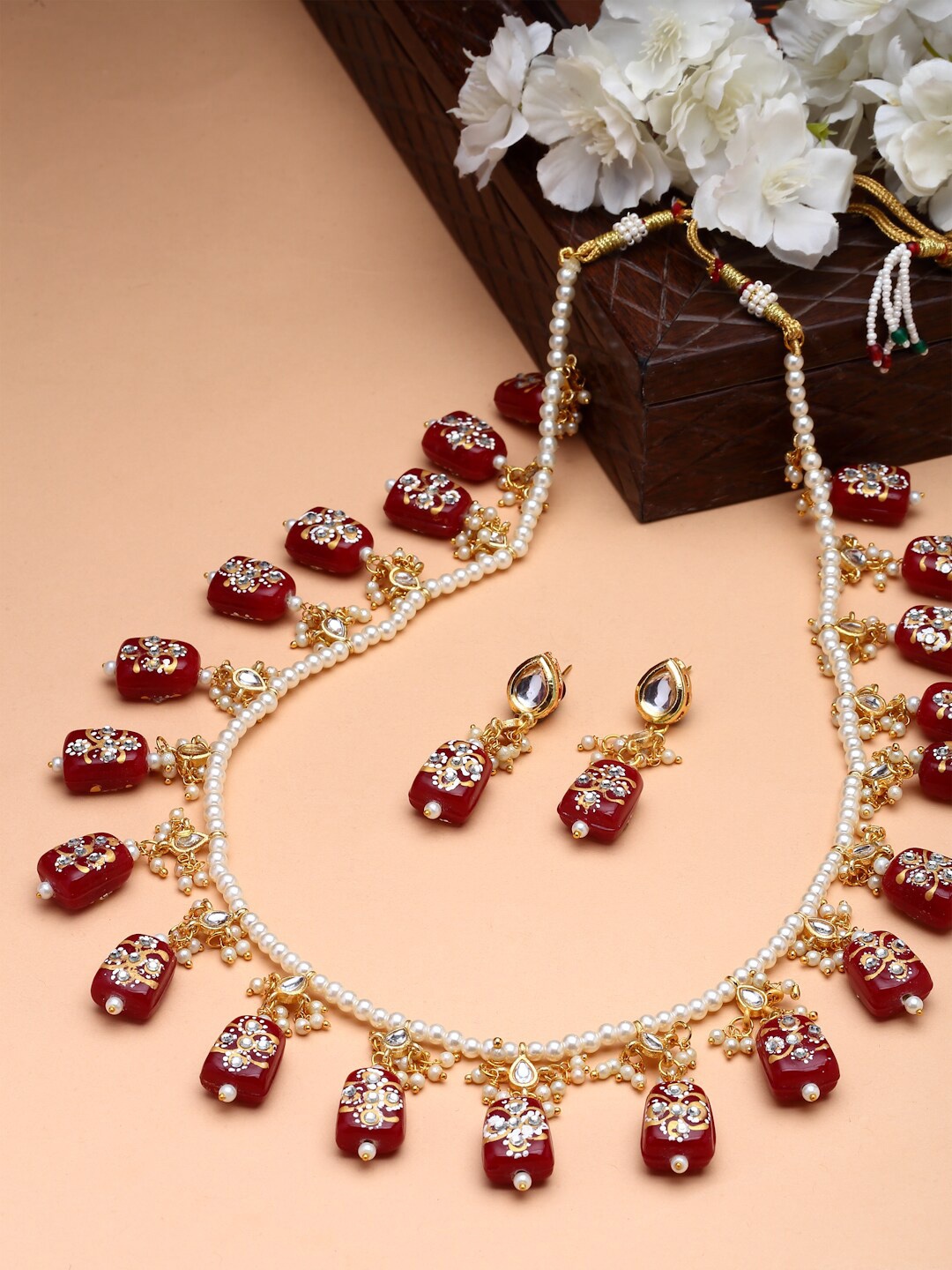 

PANASH Gold-Plated Necklace and Earrings
