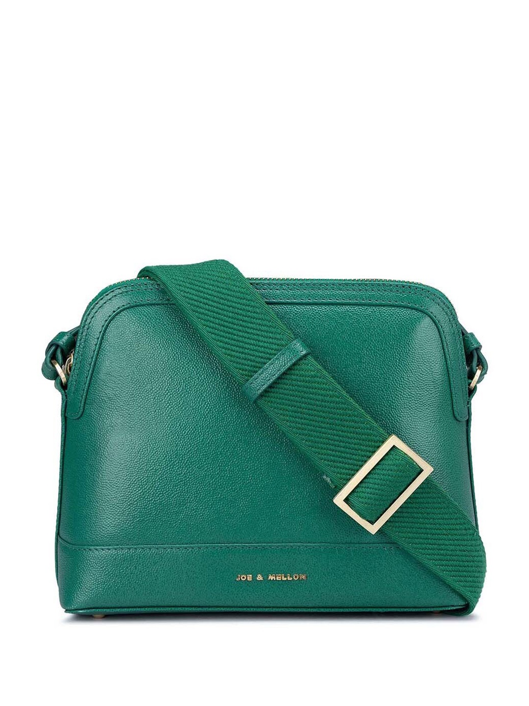 

Joe & Mellon Women Leather Sling Bag, Green