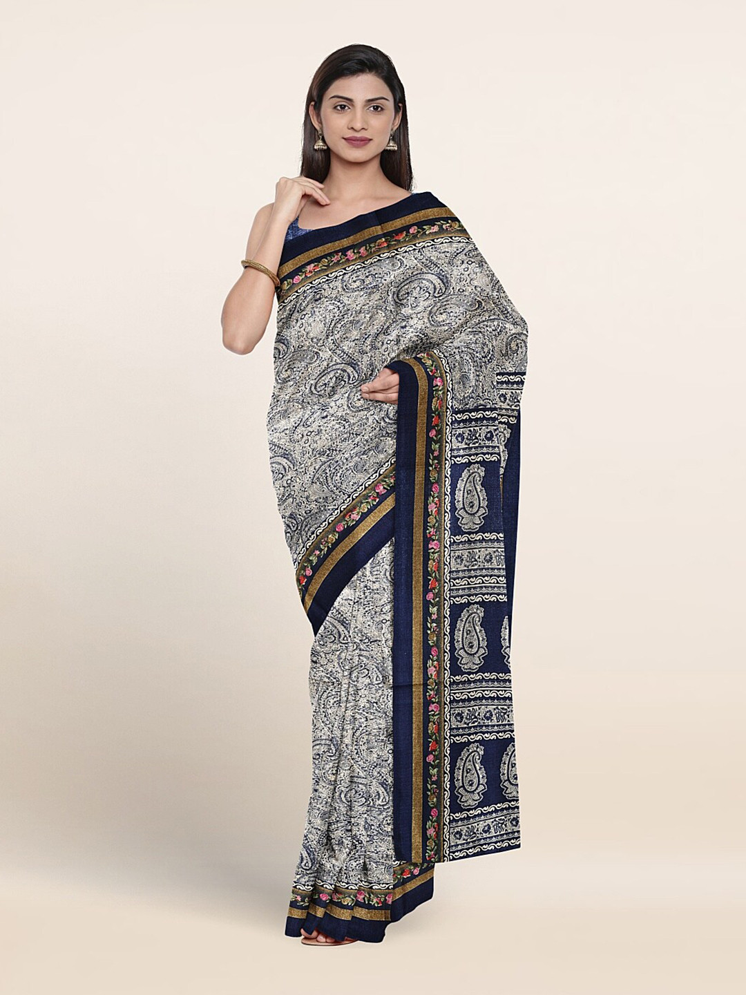 

Pothys Blue Saree