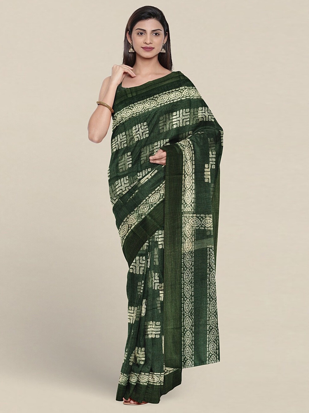 

Pothys Green Saree