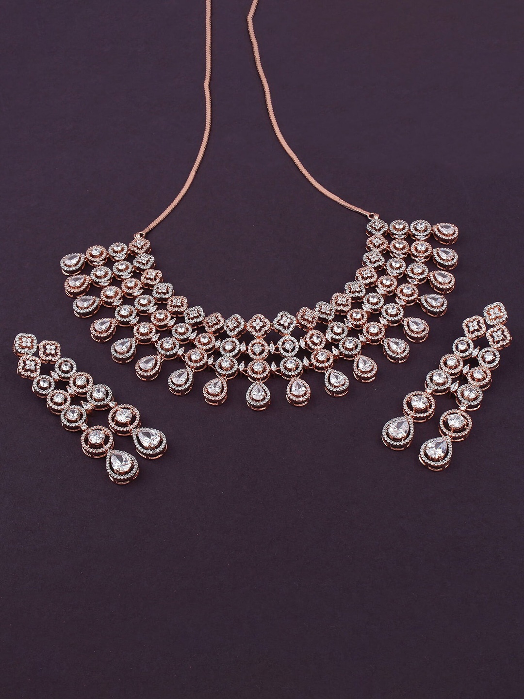 

Mirana Rose Gold-Plated Necklace Set