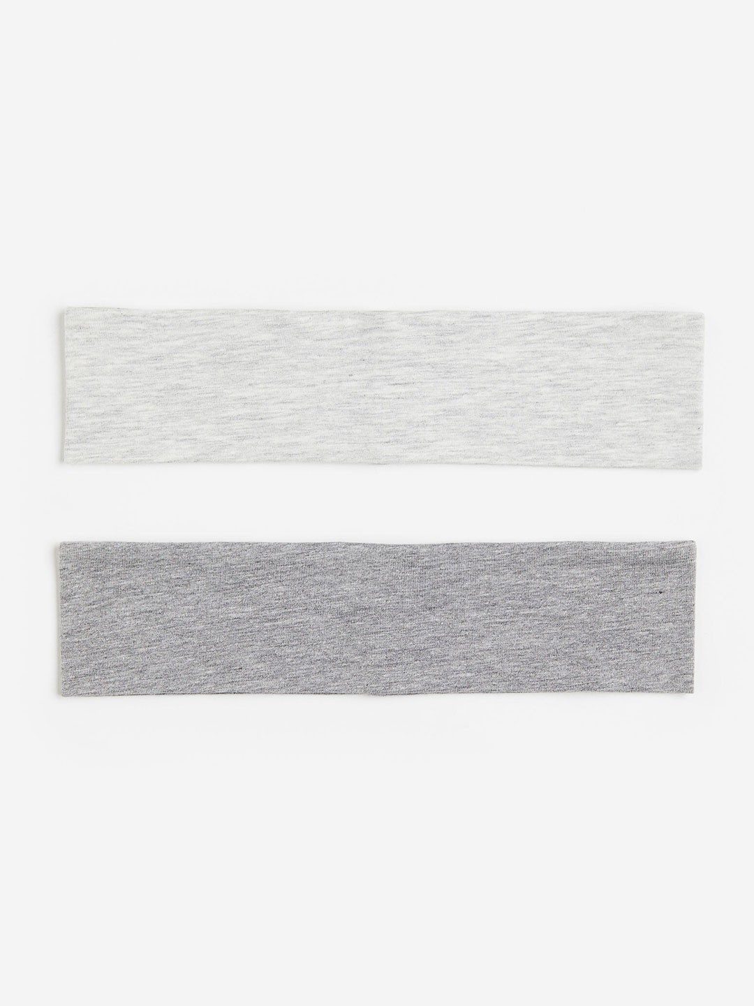

H&M 2-Pack Jersey Headbands, Grey