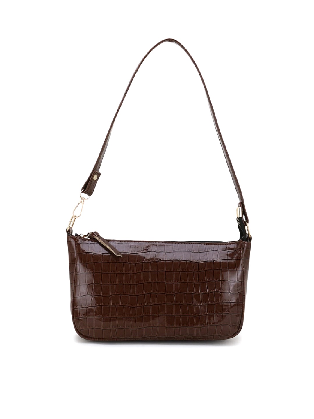 

Mast & Harbour Textured Structured Handheld Bag, Brown