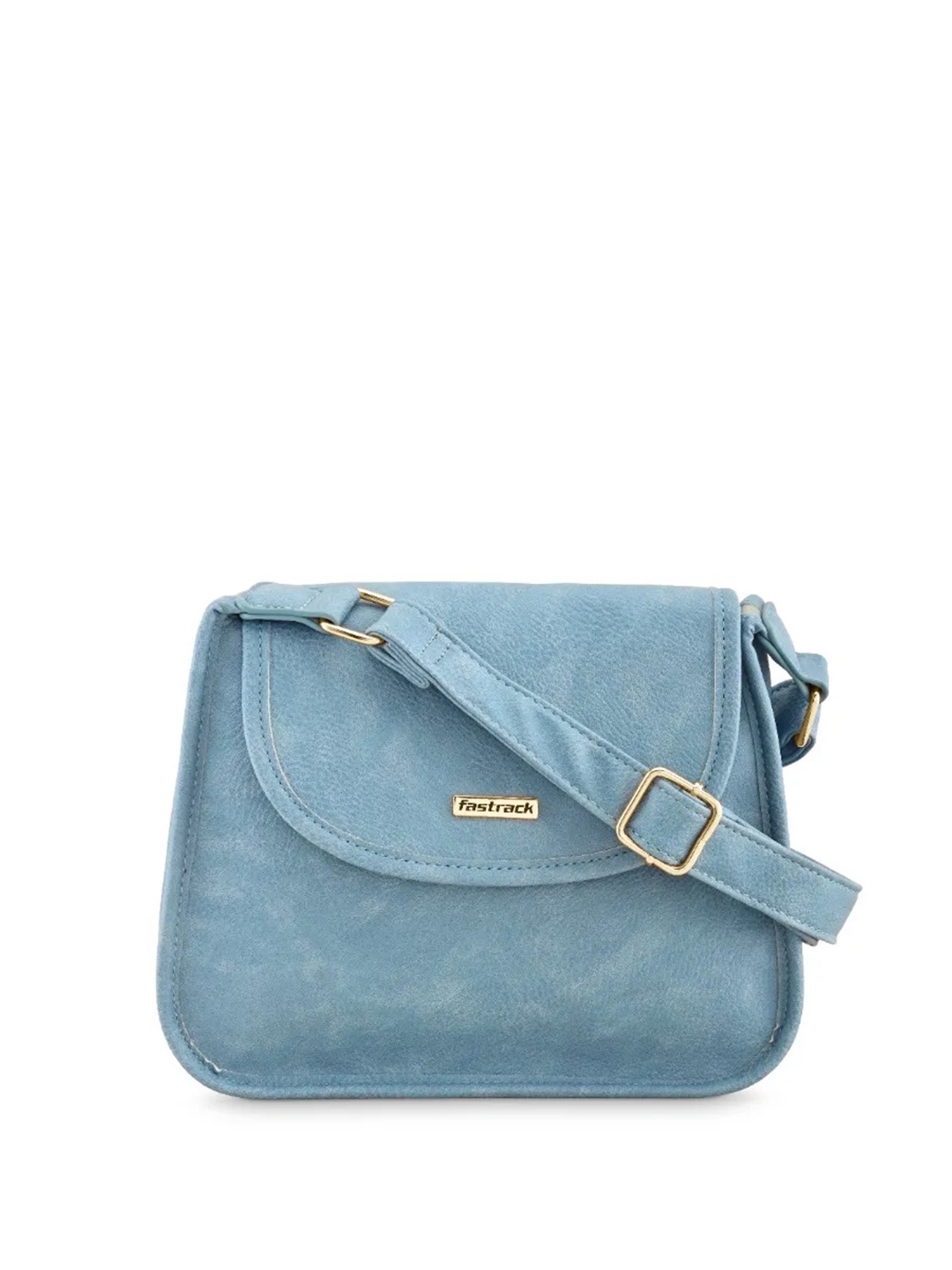 

Fastrack Structured Sling Bag, Blue