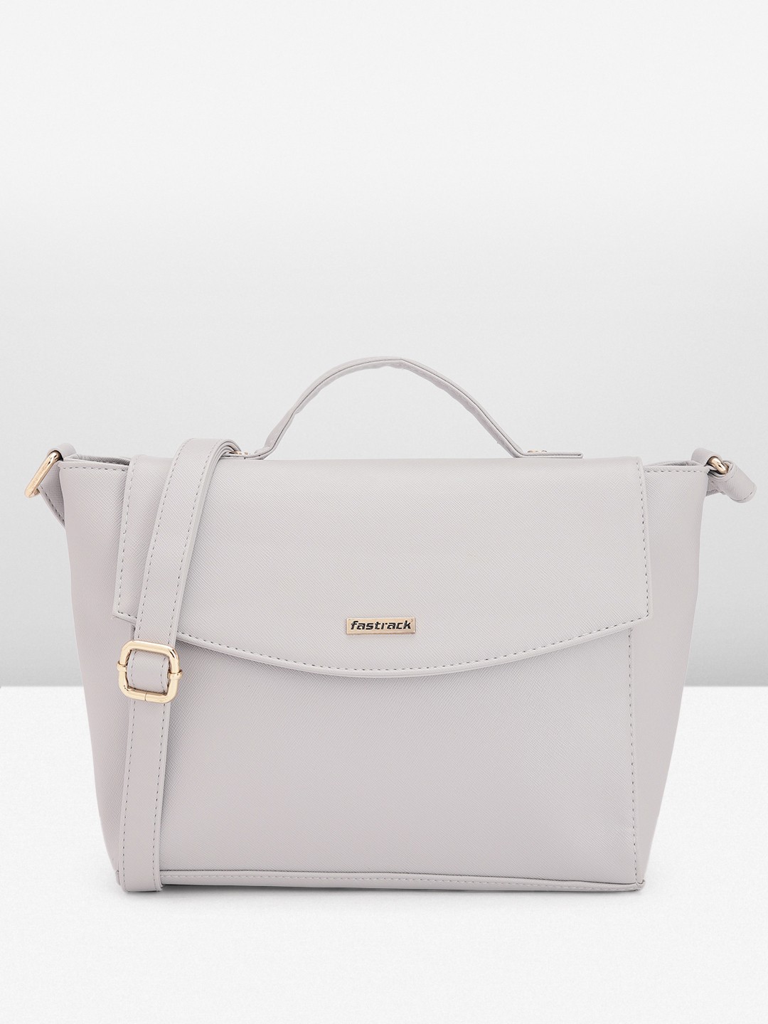 

Fastrack Structured Satchel, Grey