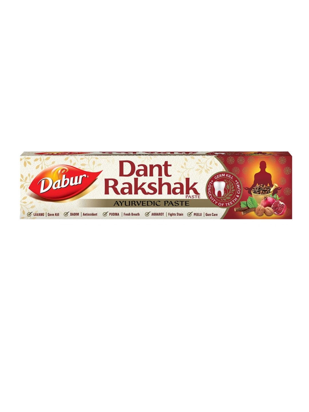 

Dabur Dant Rakshak Ayurvedic Toothpaste - 175g, Red