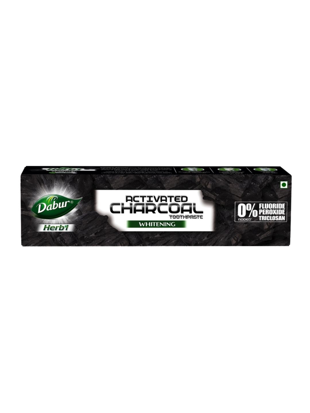 

Dabur Herbl Activated Charcoal Fluoride-Free Toothpaste - 120g, Black