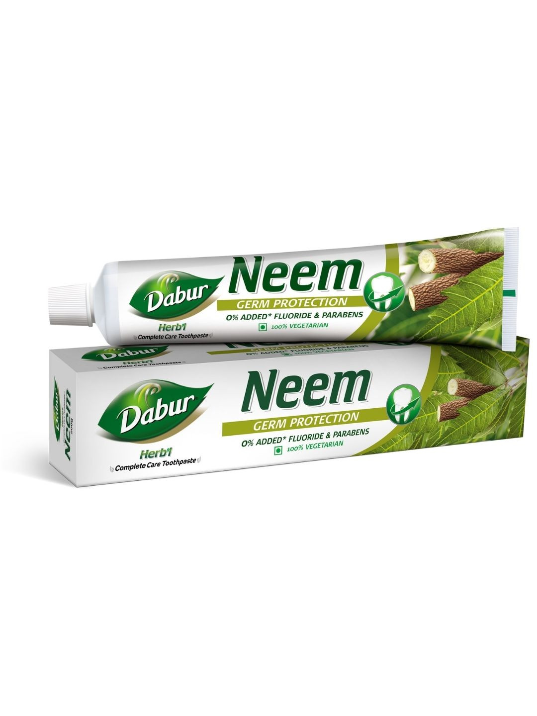 

Dabur Herbl Neem Germ Protection Complete Care Toothpaste - 200g, Green