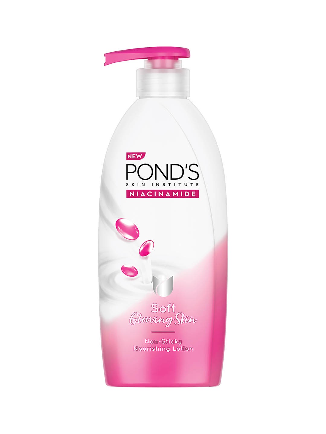 

Ponds Non-sticky Nourishing Body Lotion With Niacinamide For Soft Glowing Skin - 275ml, Pink