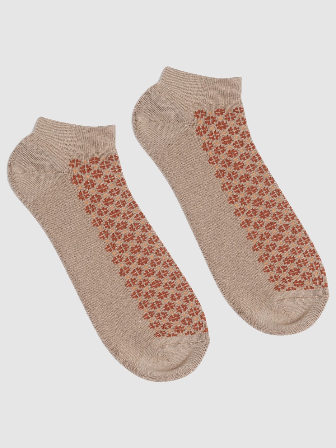 

Blackberrys Men Pack of 3 Patterned Cotton Shoeliners, Black