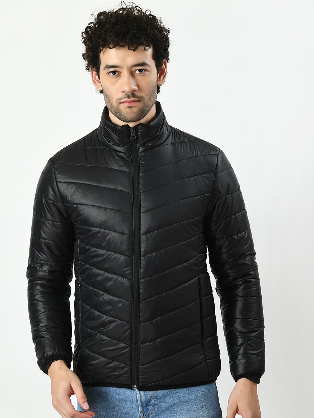 

TBOJ Lightweight Padded Jacket With Detachable Hood, Black