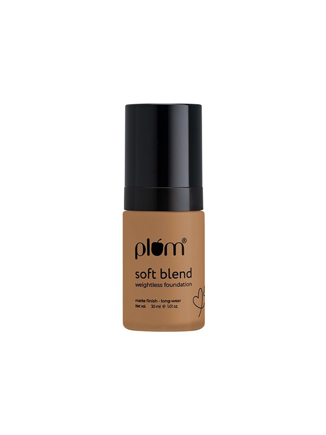 

Plum Soft Blend Matte Long-Wear Weightless Foundation 30ml - Honey Beam 128Y, Beige