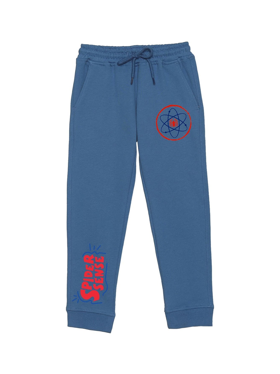 

Wear Your Mind Kids Spider Man Character Printed Joggers, Blue
