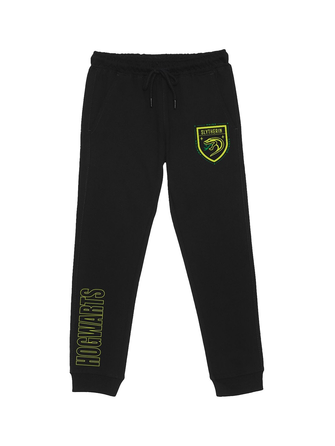 

Wear Your Mind Kids Harry Potter Logo Printed Joggers, Black