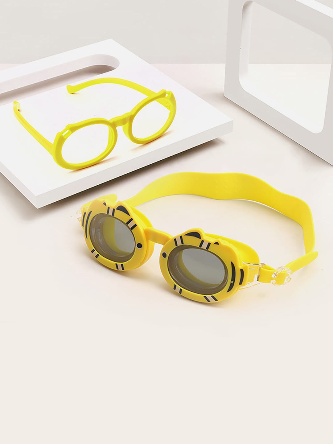 

Little Surprise Box LLP Kids UV Protected Swimming Goggles, Yellow