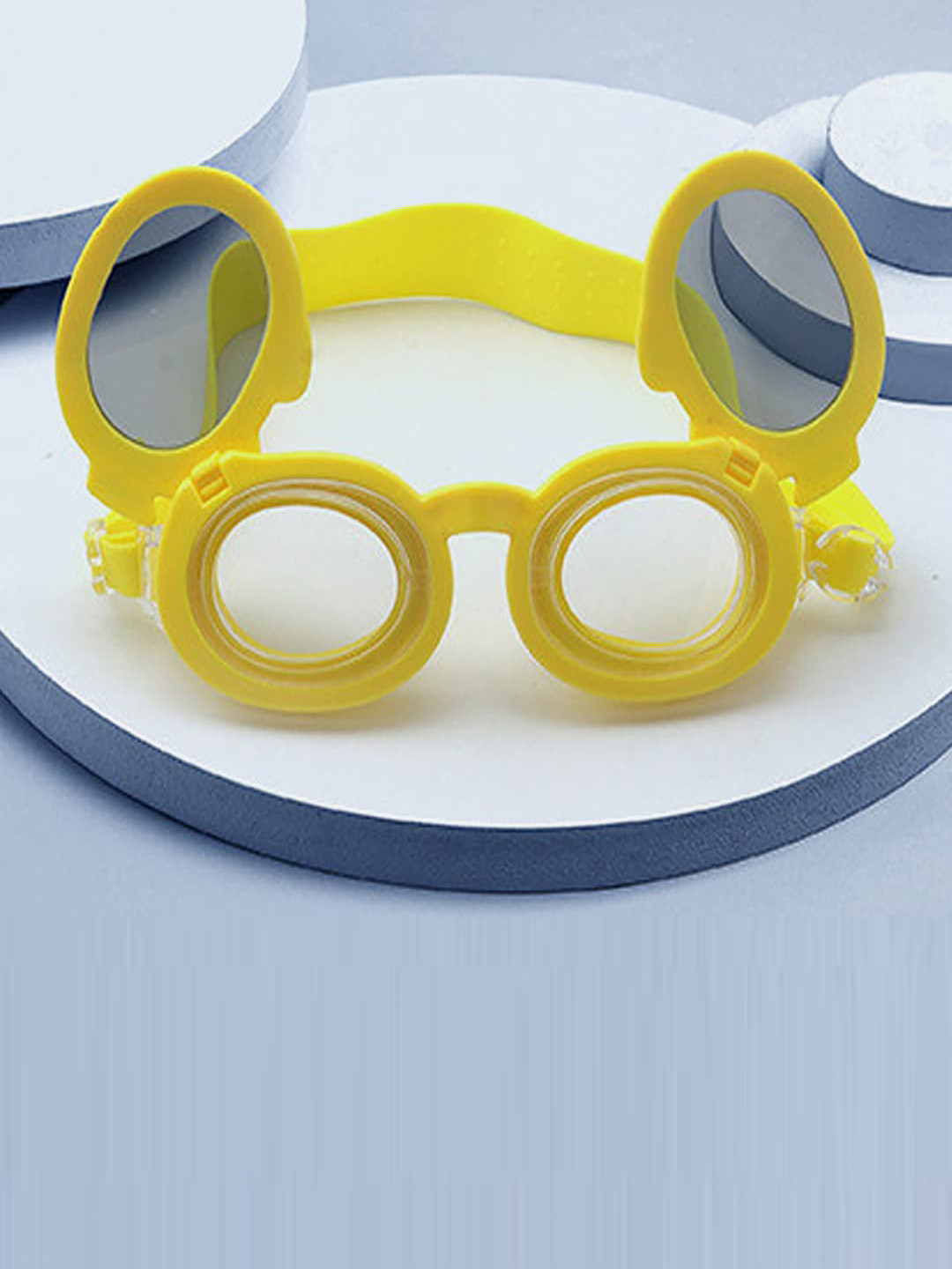 

Little Surprise Box LLP Kids Set Of 2 Anti-Fog Swimming Goggles, Yellow
