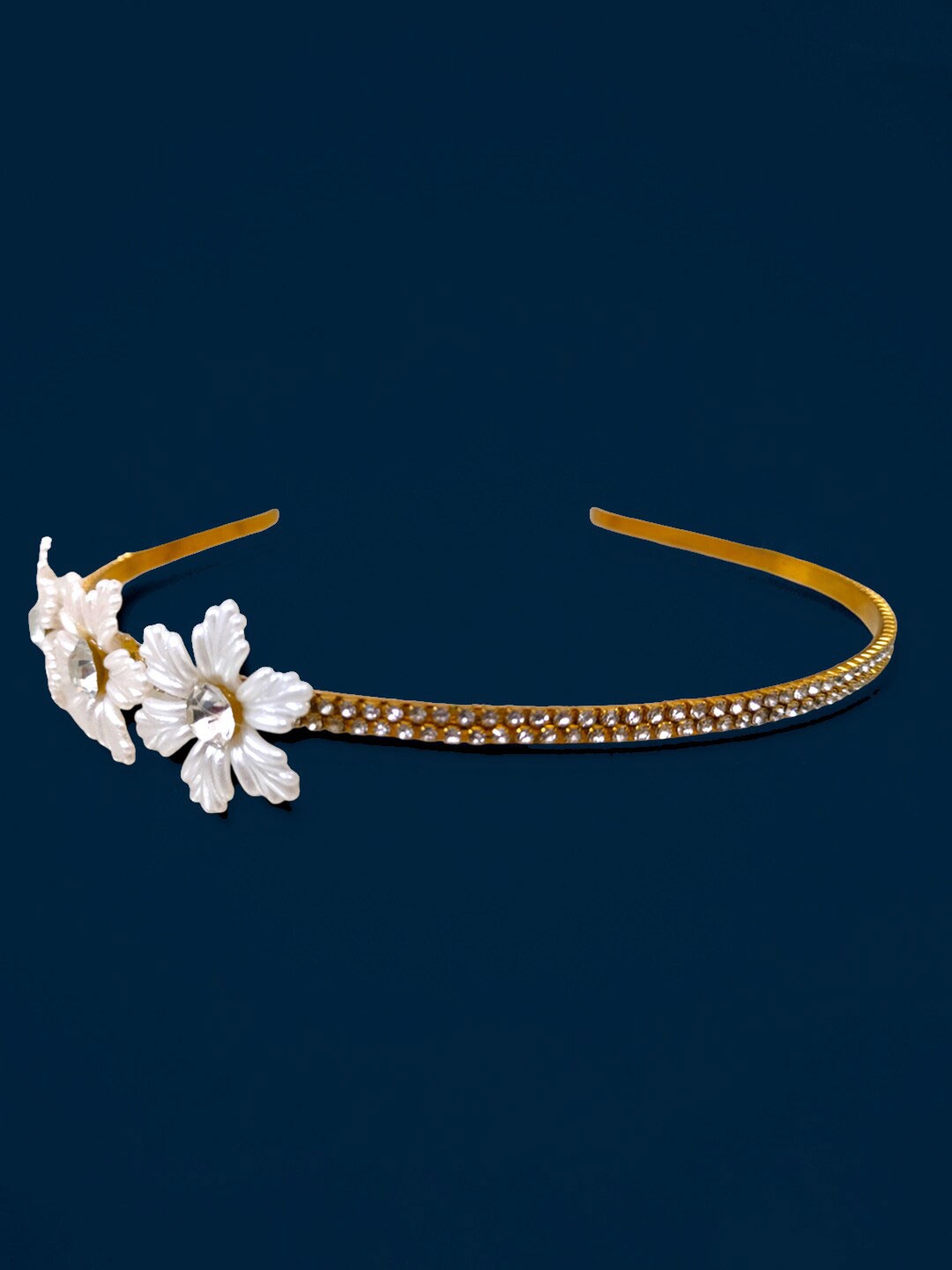 

Hair Flare Embellished Hairband, Gold