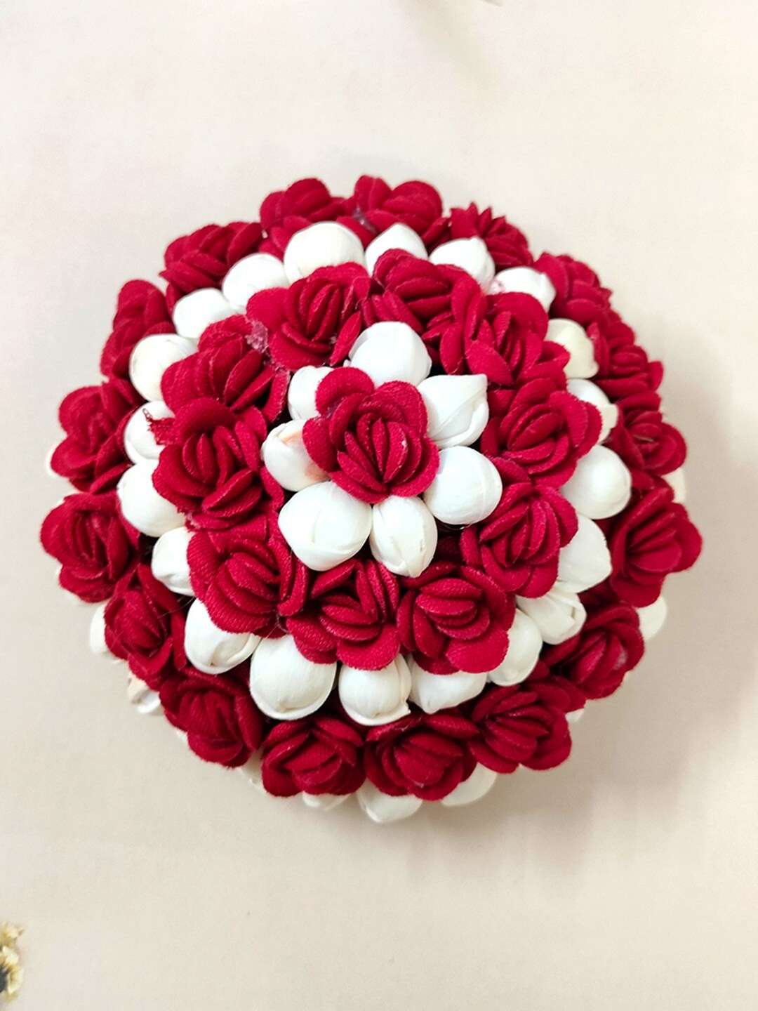 

Hair Flare Embellished Bun Cover, Maroon