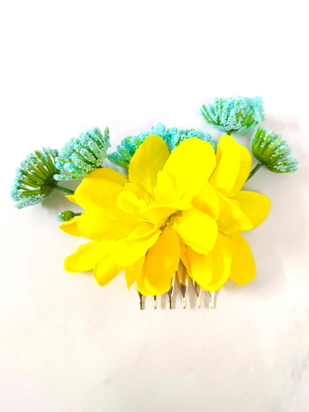 

Hair Flare Flower Shaped Hair Accessory Set, Yellow
