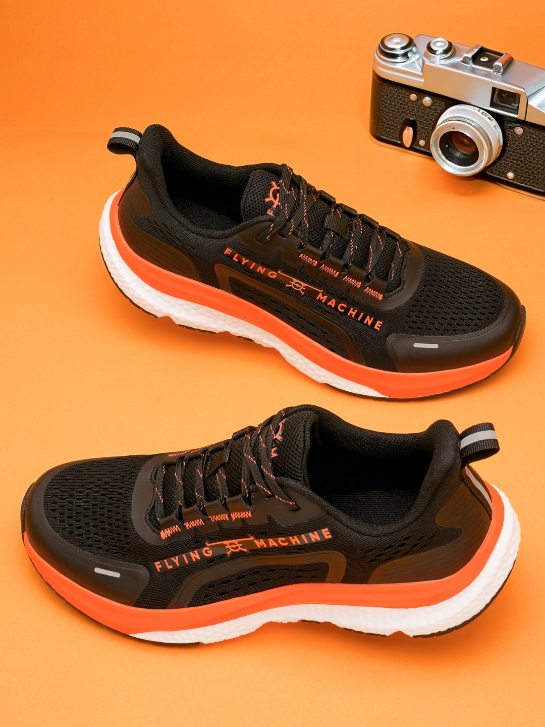 

Flying Machine Men Lisdon Sneakers, Black