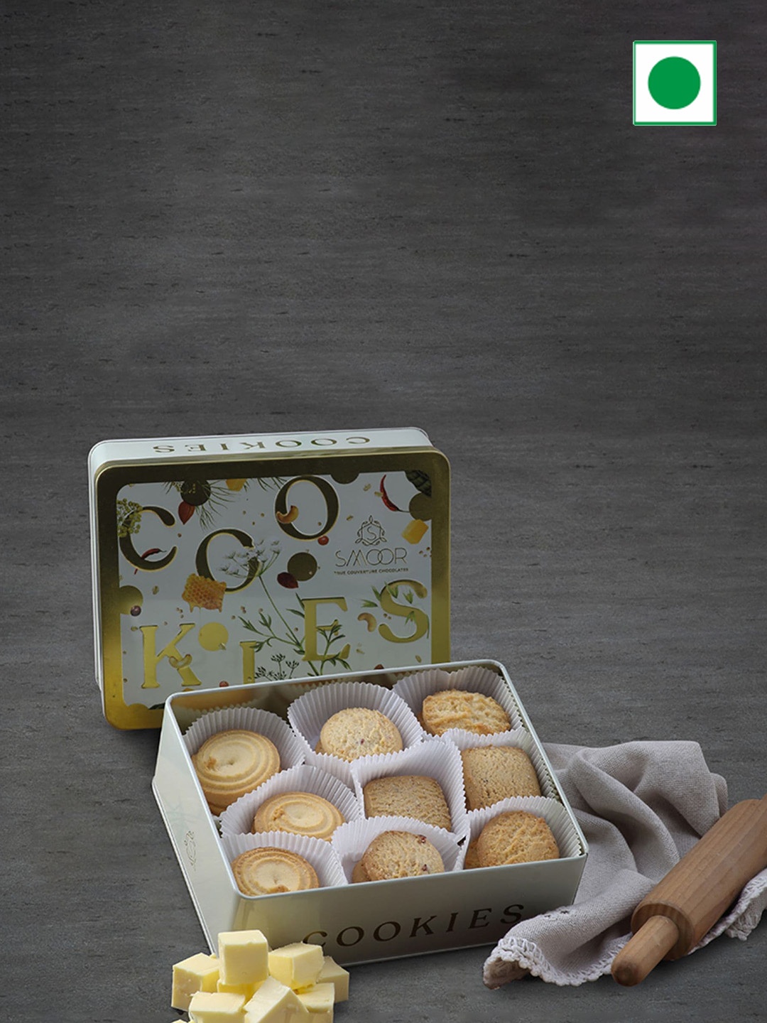 

SMOOR Assorted Butter Cookies-400 gms, Beige